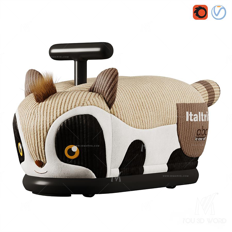 Ride-on Raccoon, Italtrike